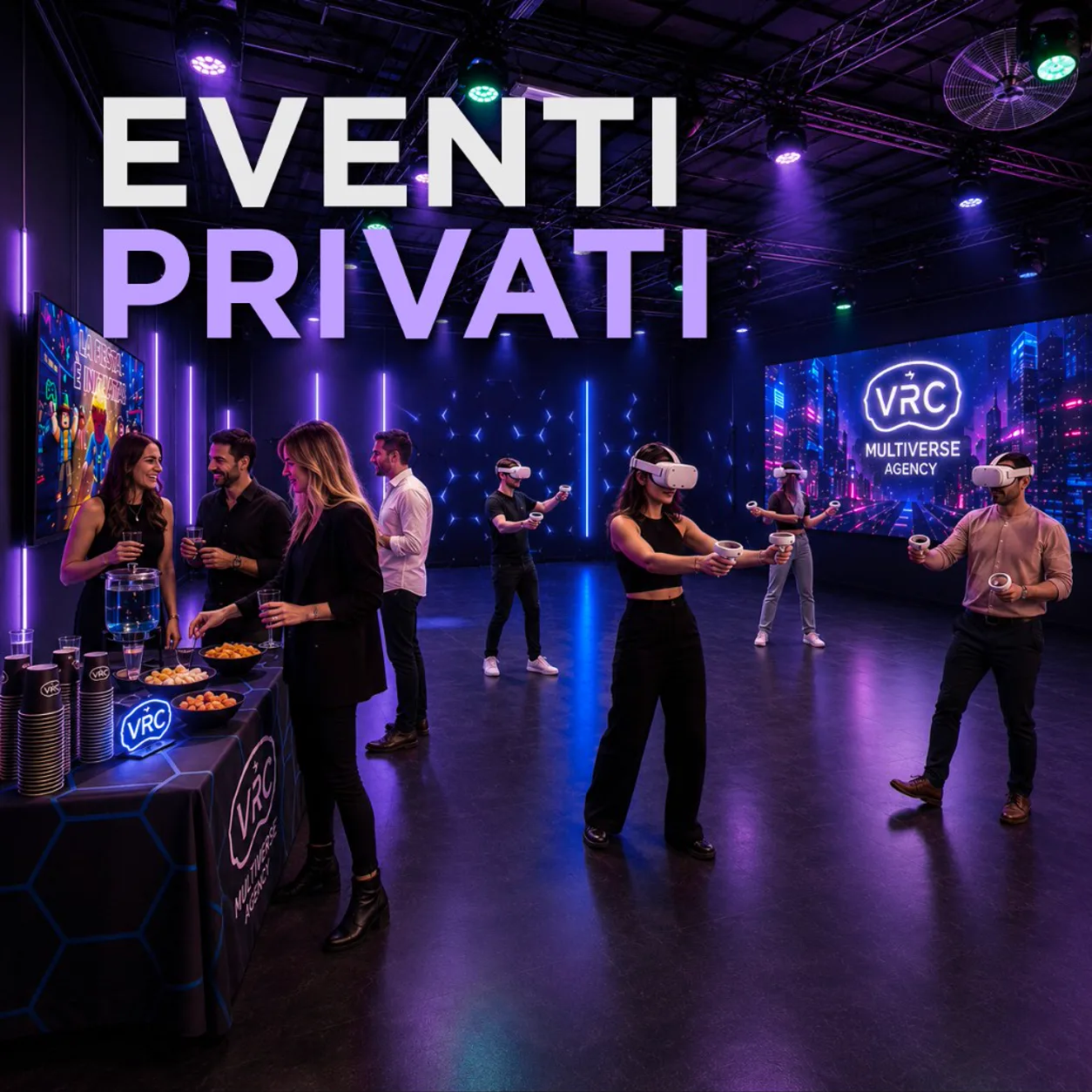Eventi privati VR ? Sala riservata e esperienza su misura