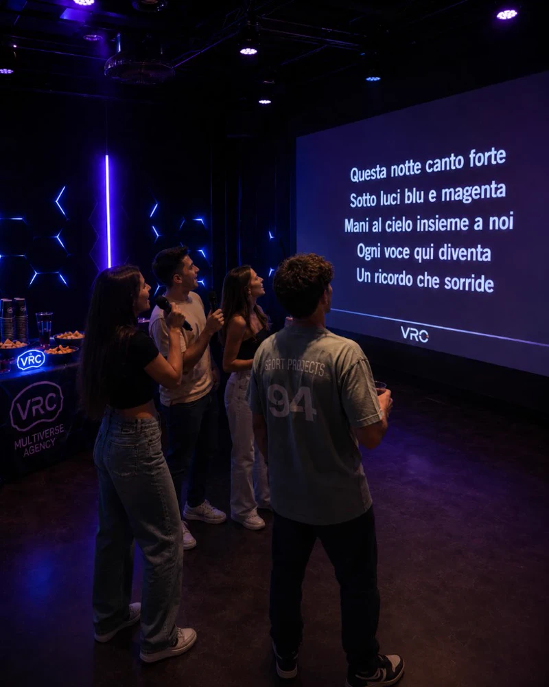 Karaoke in sala privata a VRC Montesilvano