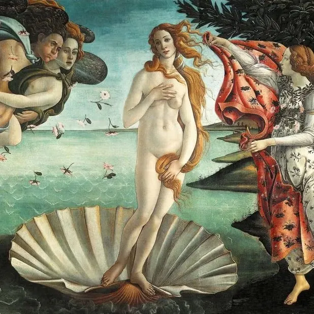 La Nascita di Venere di Sandro Botticelli